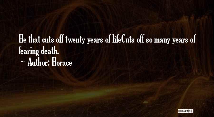 Suicide And Cutting Quotes By Horace