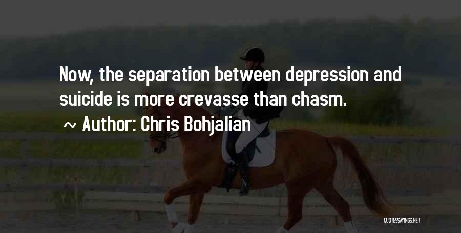 Suicide And Depression Quotes By Chris Bohjalian