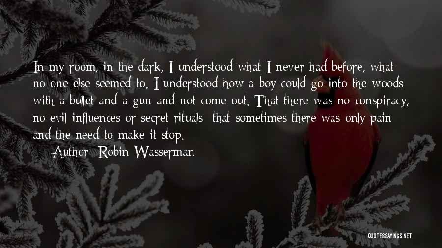 Suicide And Depression Quotes By Robin Wasserman