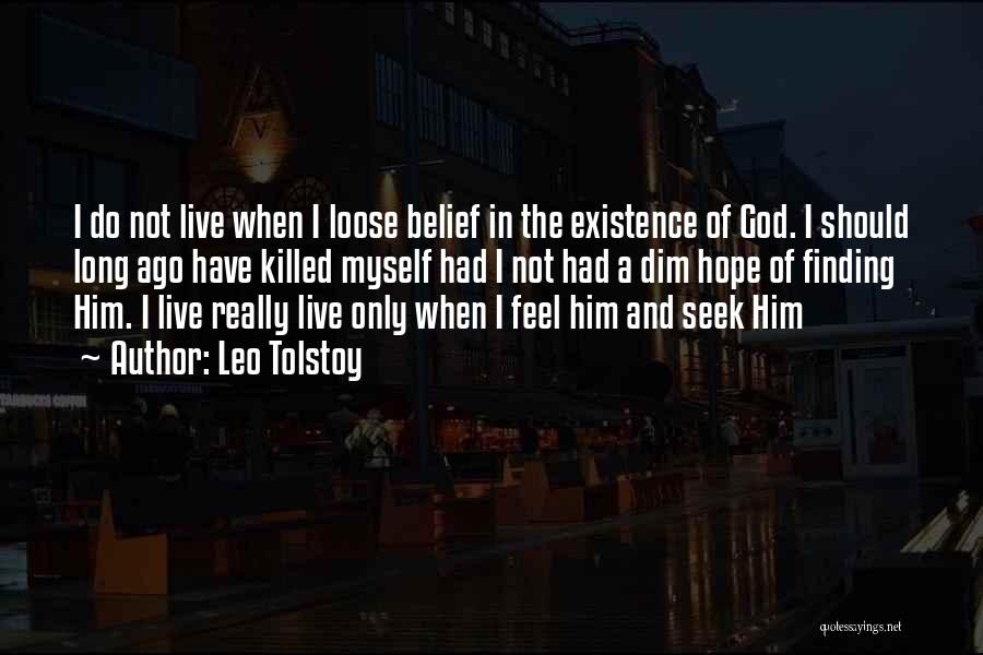 Suicide And God Quotes By Leo Tolstoy