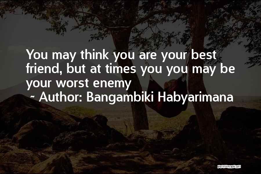 Suicide Of A Friend Quotes By Bangambiki Habyarimana