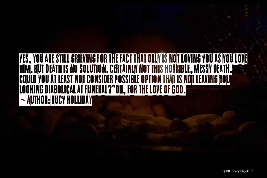 Suicide Over Love Quotes By Lucy Holliday
