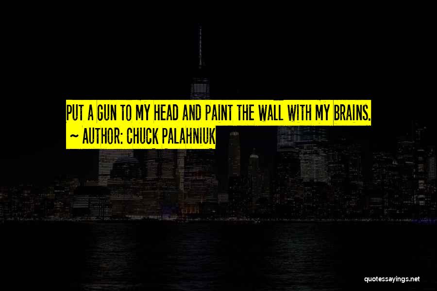 Suicide Quotes By Chuck Palahniuk