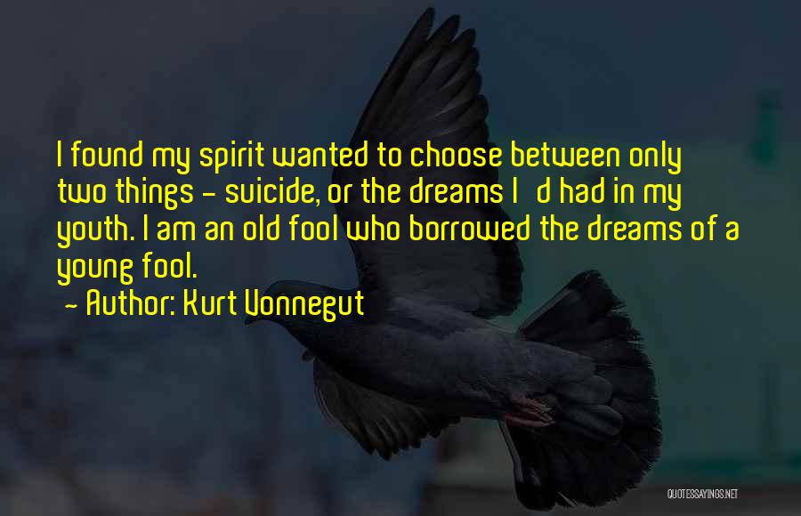 Suicide Quotes By Kurt Vonnegut