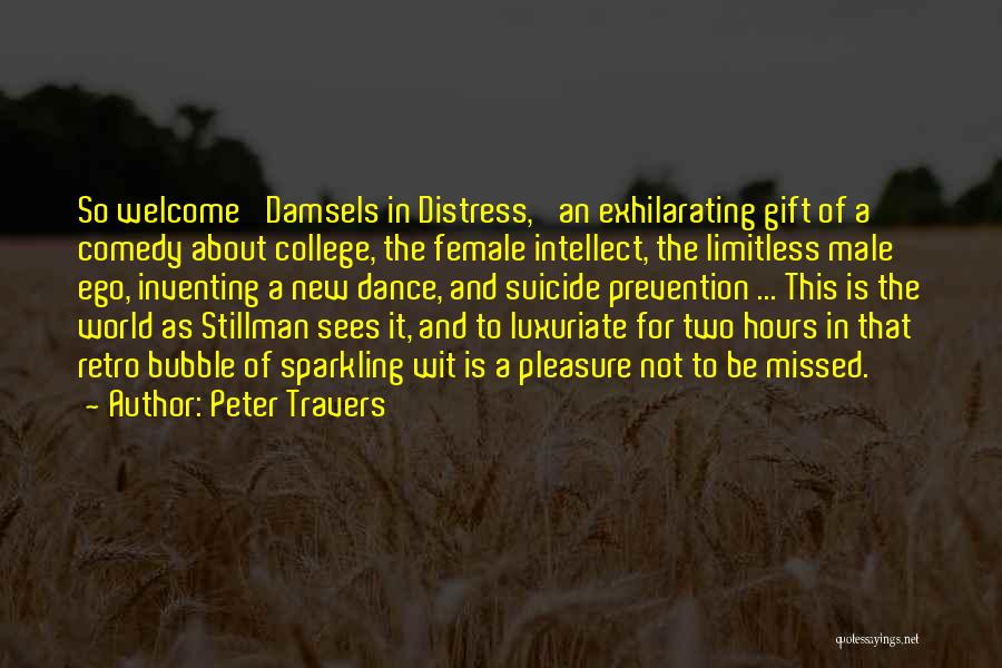 Suicide Quotes By Peter Travers