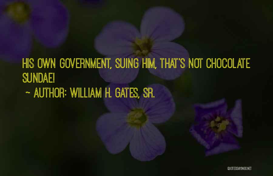 Suing Quotes By William H. Gates, Sr.
