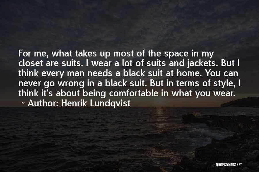 Suit Jackets Quotes By Henrik Lundqvist