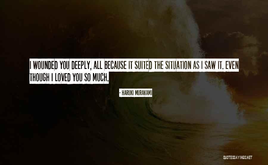 Suited Quotes By Haruki Murakami Suited Quotes By Haruki Murakami