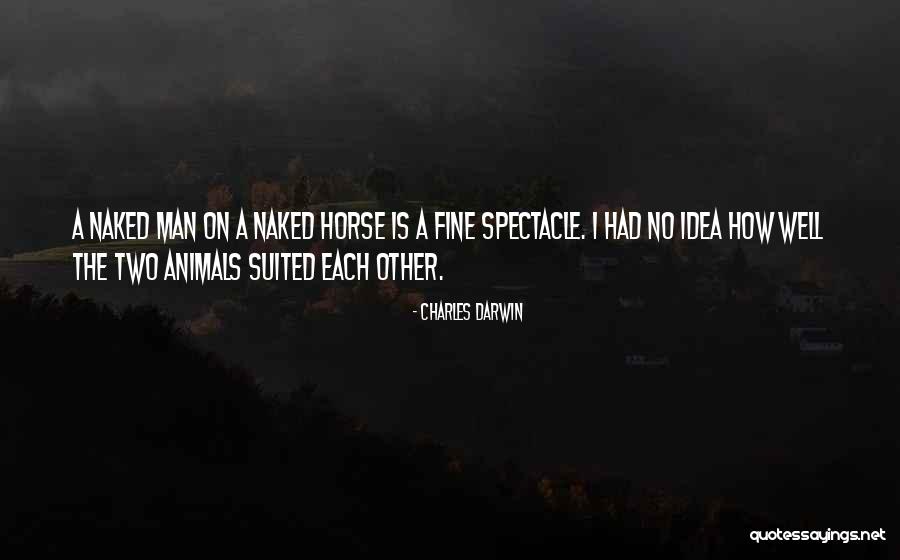 Suited Up Man Quotes By Charles Darwin