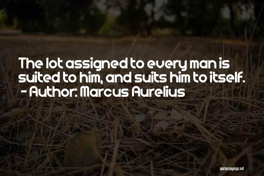 Suited Up Man Quotes By Marcus Aurelius