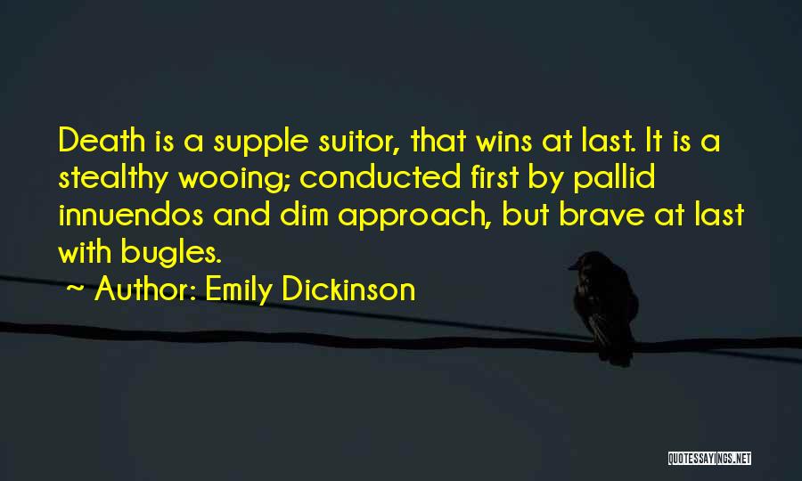 Suitor Quotes By Emily Dickinson