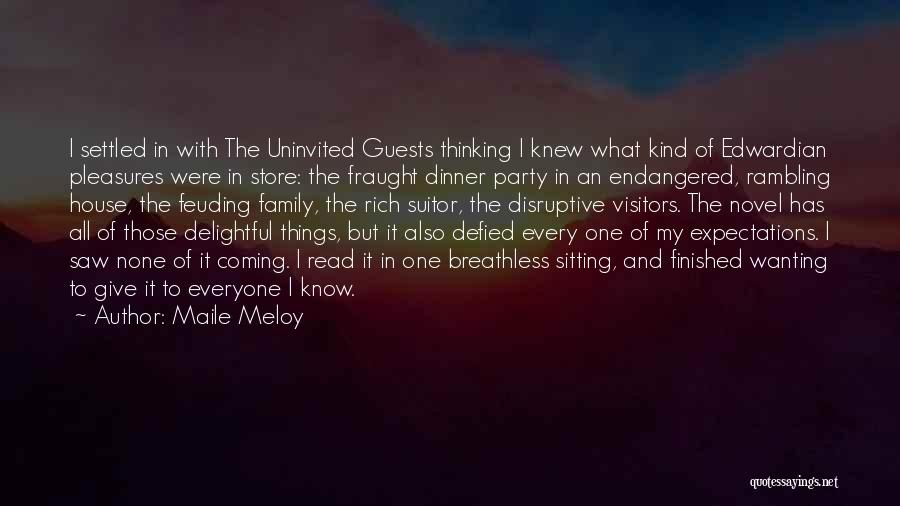 Suitor Quotes By Maile Meloy