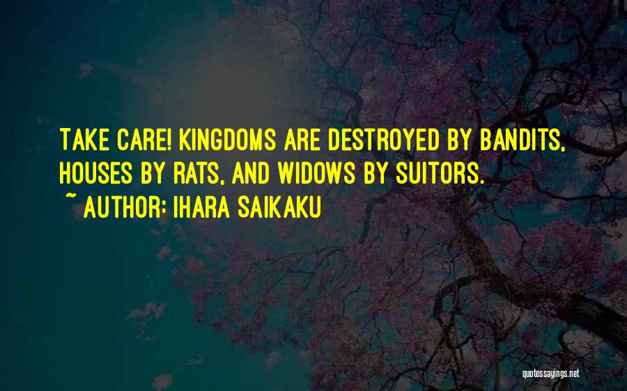 Suitors Quotes By Ihara Saikaku