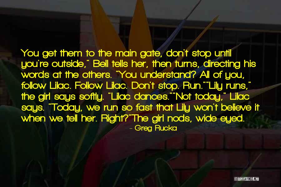 Sujets 3as Quotes By Greg Rucka Sujets 3as Quotes By Greg Rucka