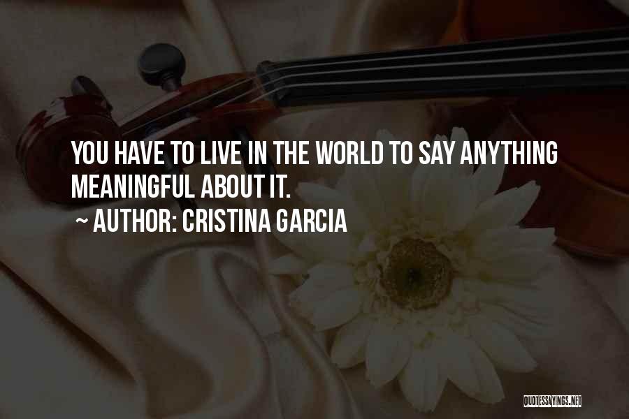 Suju Donghae Quotes By Cristina Garcia