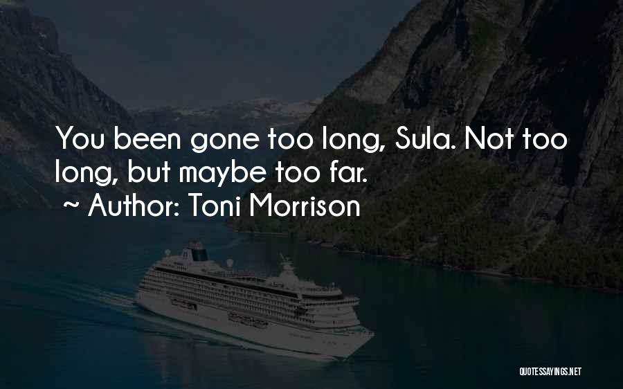 Sula Toni Morrison Quotes By Toni Morrison