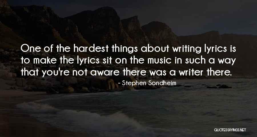 Sulfates In Shampoo Quotes By Stephen Sondheim Sulfates In Shampoo Quotes By Stephen Sondheim