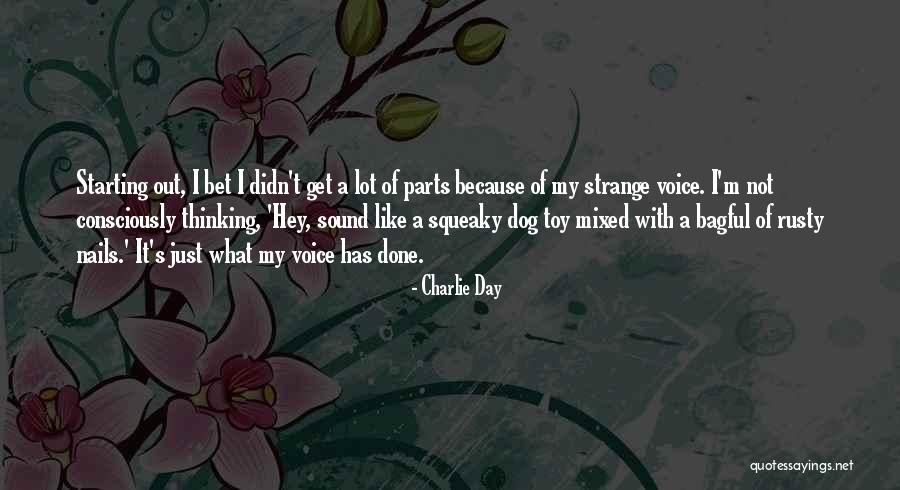 Sulimays Fairmount Quotes By Charlie Day Sulimays Fairmount Quotes By Charlie Day