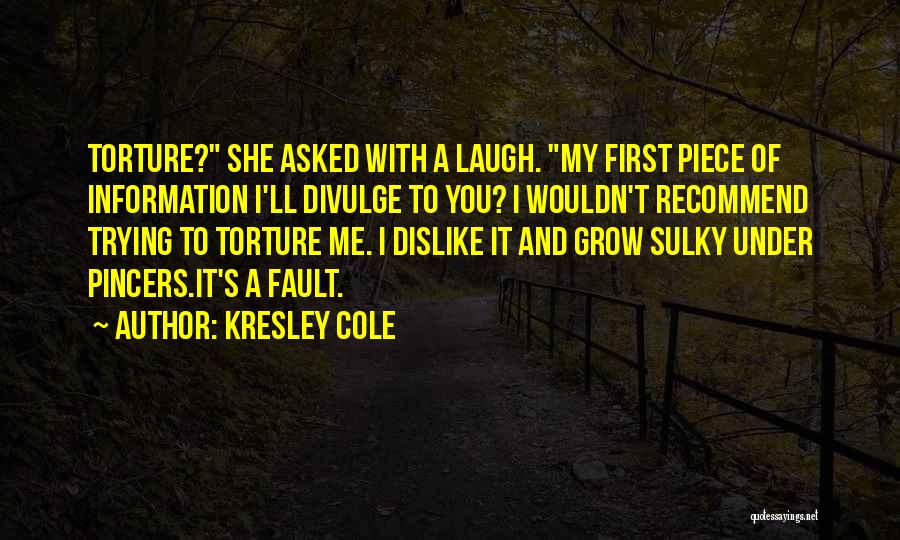 Sulky Quotes By Kresley Cole