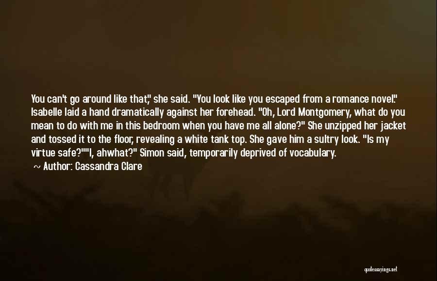 Sultry Quotes By Cassandra Clare