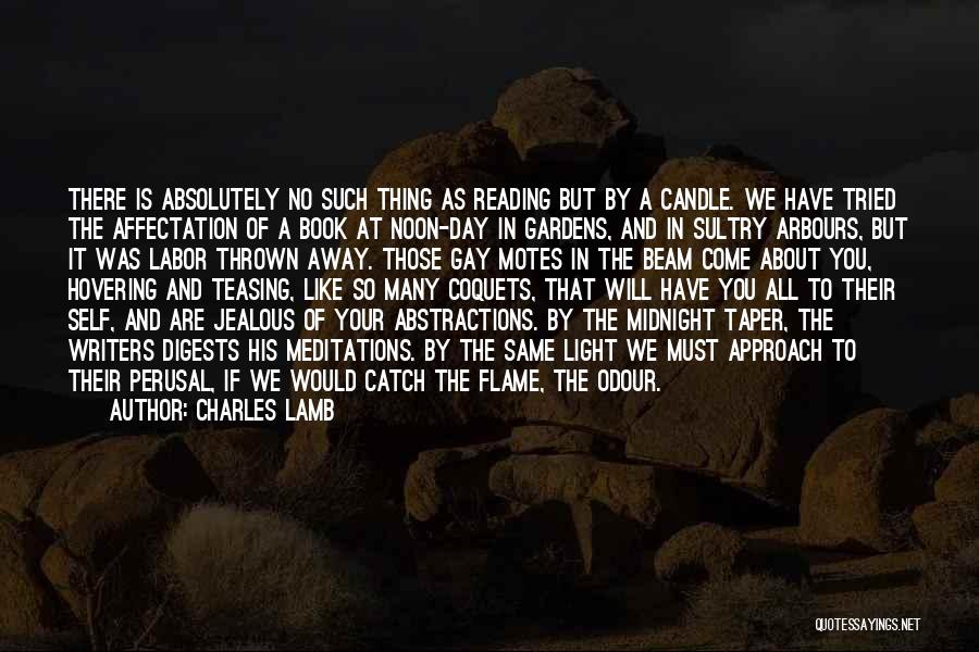 Sultry Quotes By Charles Lamb Sultry Quotes By Charles Lamb