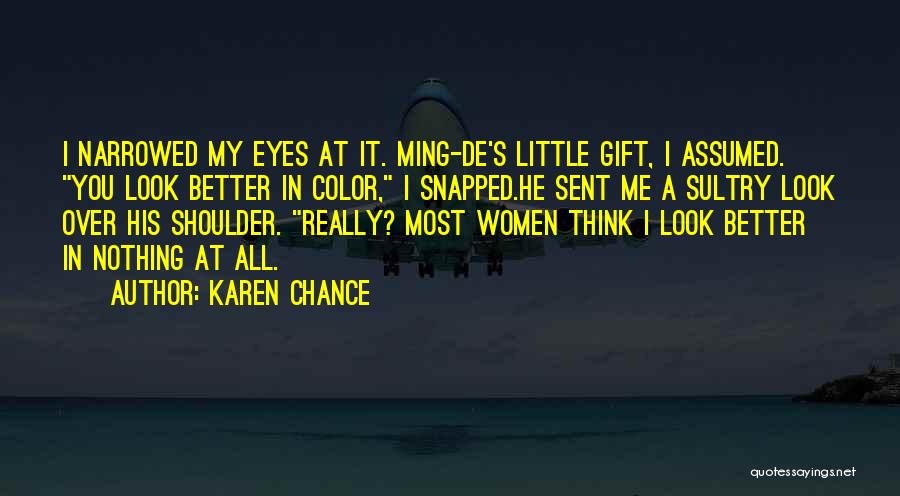 Sultry Quotes By Karen Chance