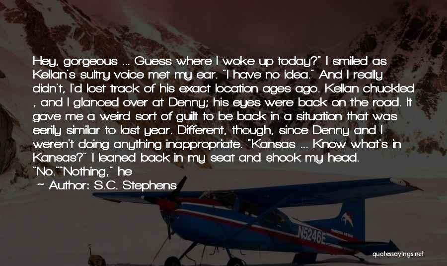 Sultry Quotes By S.C. Stephens Sultry Quotes By S.C. Stephens