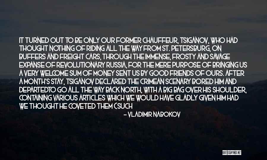 Sum Good Quotes By Vladimir Nabokov Sum Good Quotes By Vladimir Nabokov