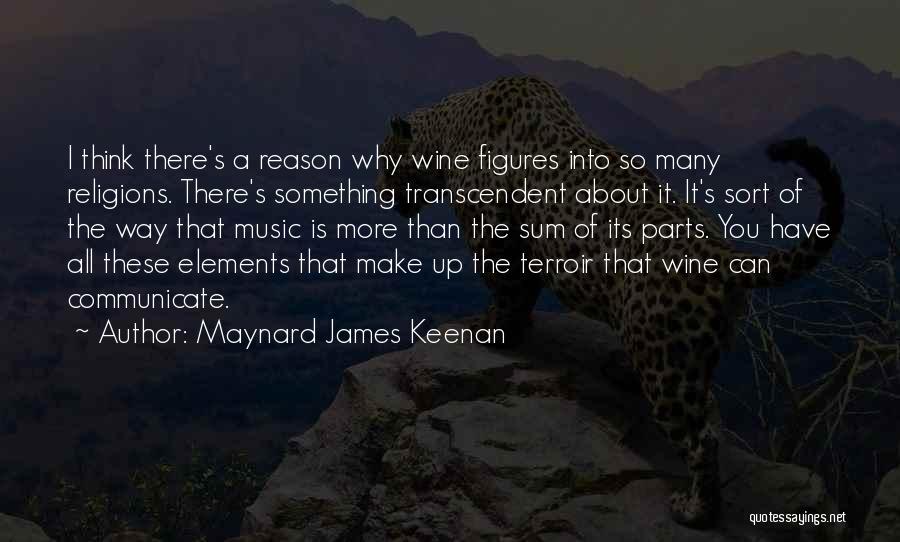 Sum Of All Parts Quotes By Maynard James Keenan