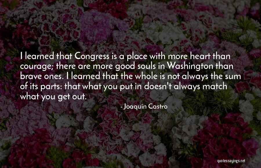 Sum Of The Parts Quotes By Joaquin Castro Sum Of The Parts Quotes By Joaquin Castro