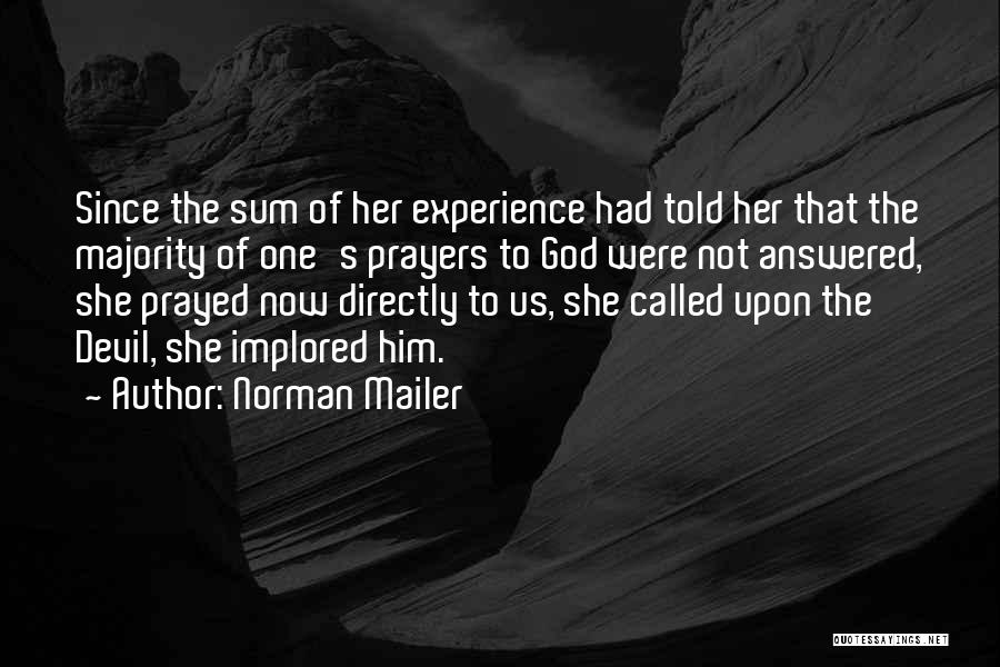 Sum Of Us Quotes By Norman Mailer