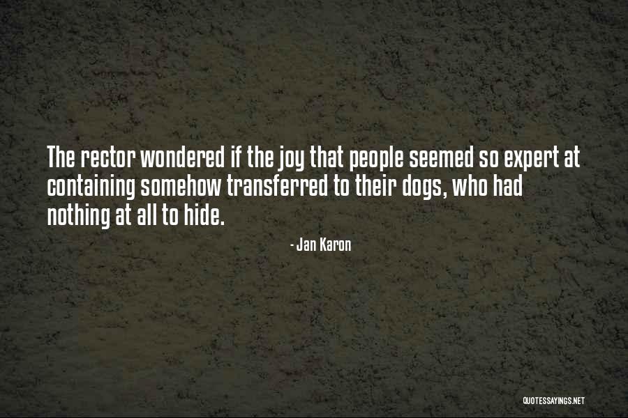 Sumbat Quotes By Jan Karon Sumbat Quotes By Jan Karon