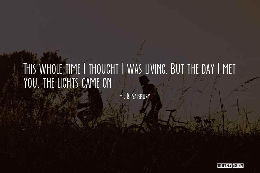 Sumeeta Quotes By J.B. Salsbury Sumeeta Quotes By J.B. Salsbury