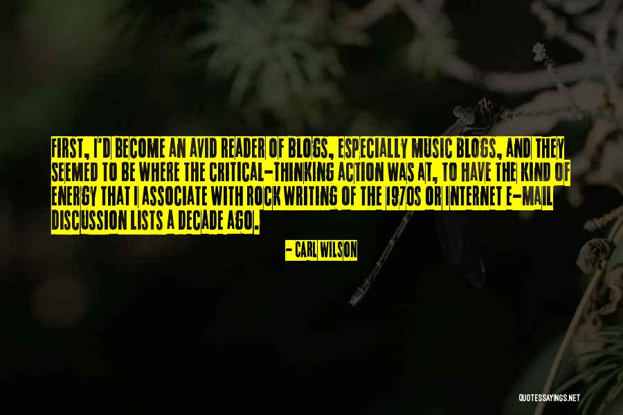 Sumesh And Ramesh Quotes By Carl Wilson Sumesh And Ramesh Quotes By Carl Wilson