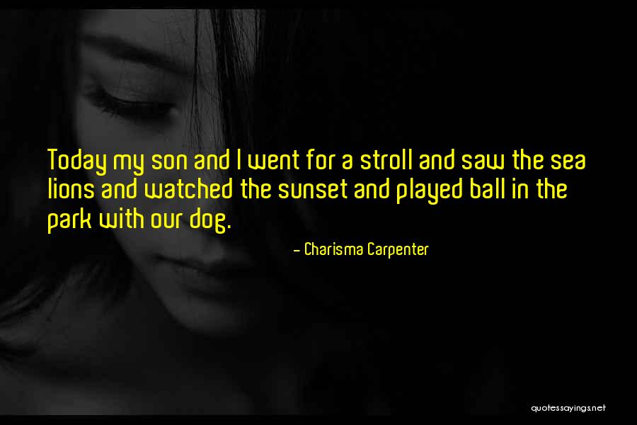 Sumika Fanfare Quotes By Charisma Carpenter Sumika Fanfare Quotes By Charisma Carpenter