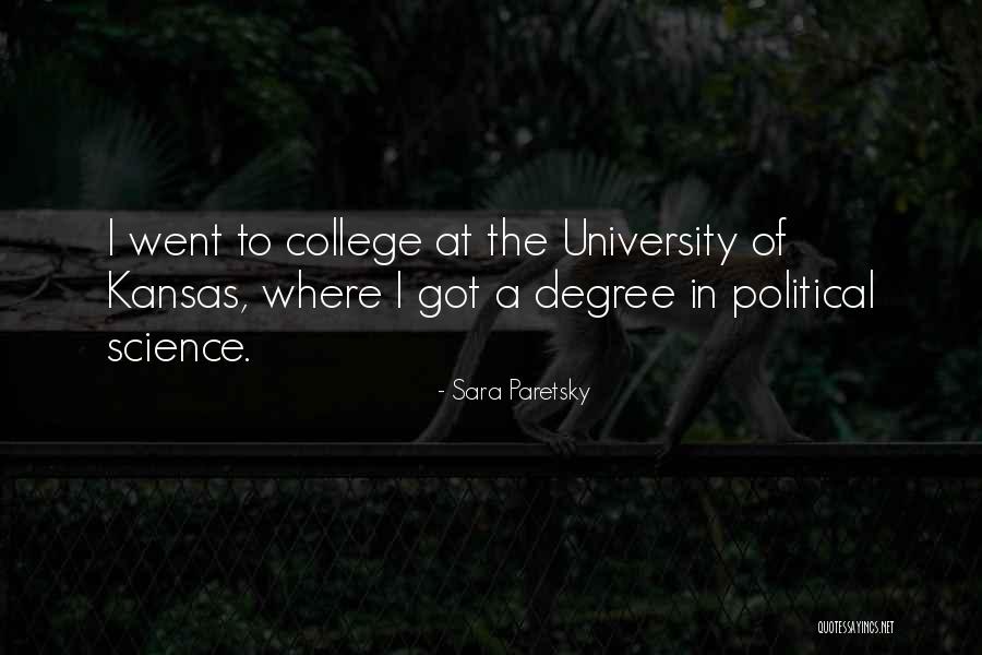 Summation Properties Quotes By Sara Paretsky