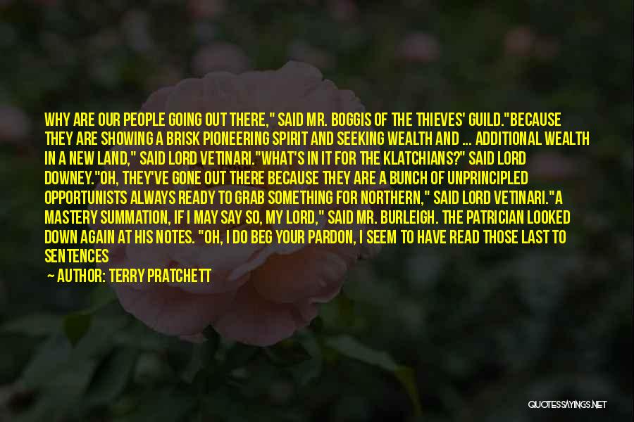 Summation Quotes By Terry Pratchett