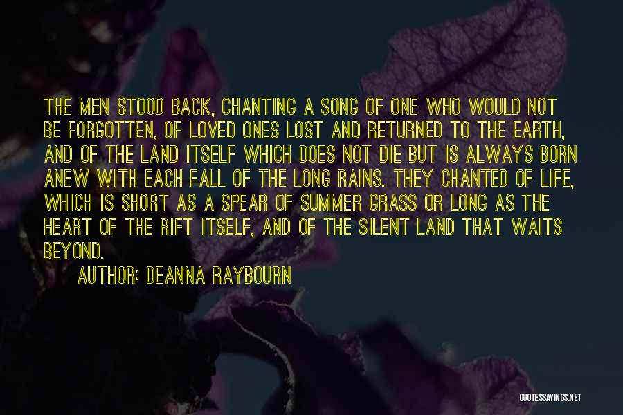 Summer And Fall Quotes By Deanna Raybourn