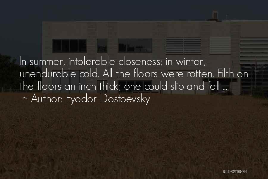 Summer And Fall Quotes By Fyodor Dostoevsky