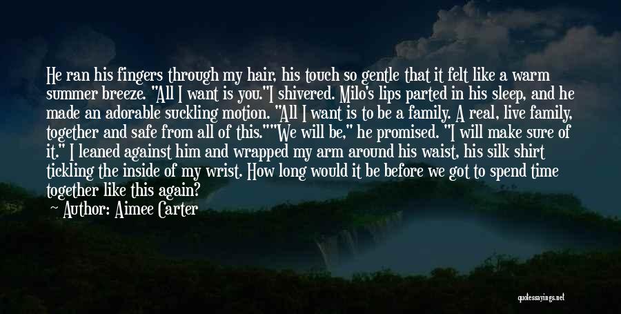 Summer And Family Quotes By Aimee Carter Summer And Family Quotes By Aimee Carter