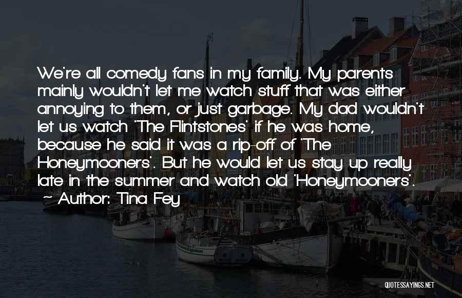 Summer And Family Quotes By Tina Fey