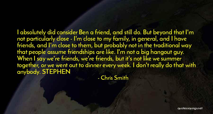 Summer And Friends Quotes By Chris Smith