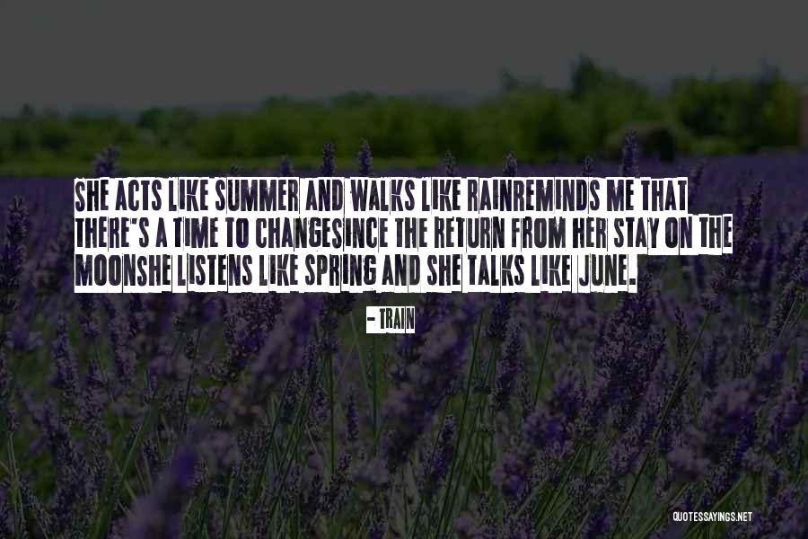 Summer And Love Quotes By Train Summer And Love Quotes By Train