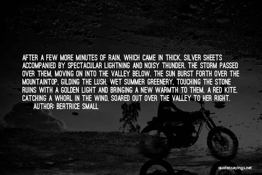 Summer And Rain Quotes By Bertrice Small
