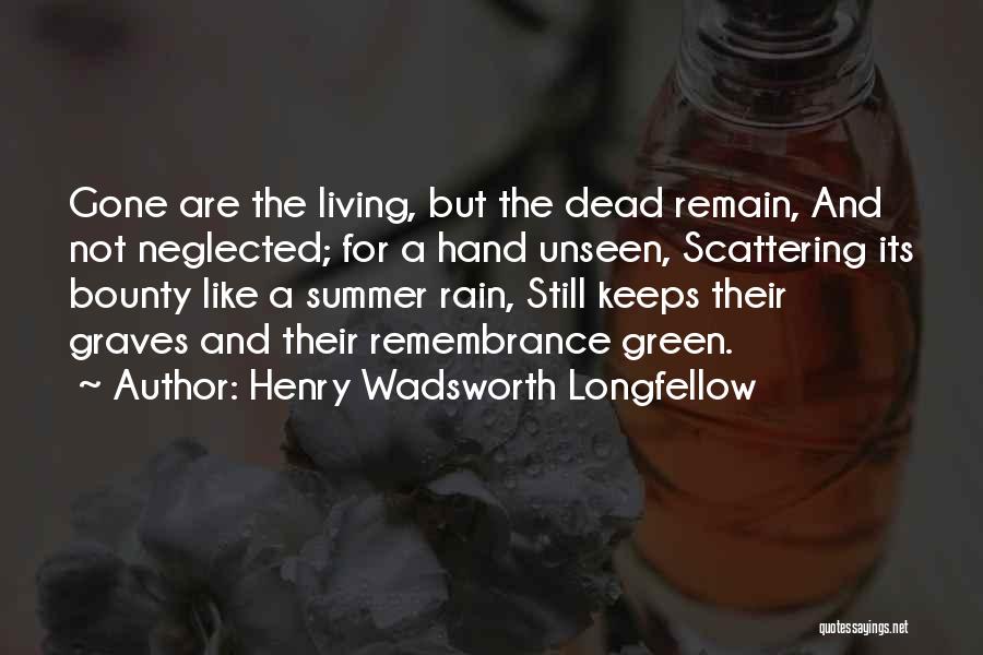 Summer And Rain Quotes By Henry Wadsworth Longfellow