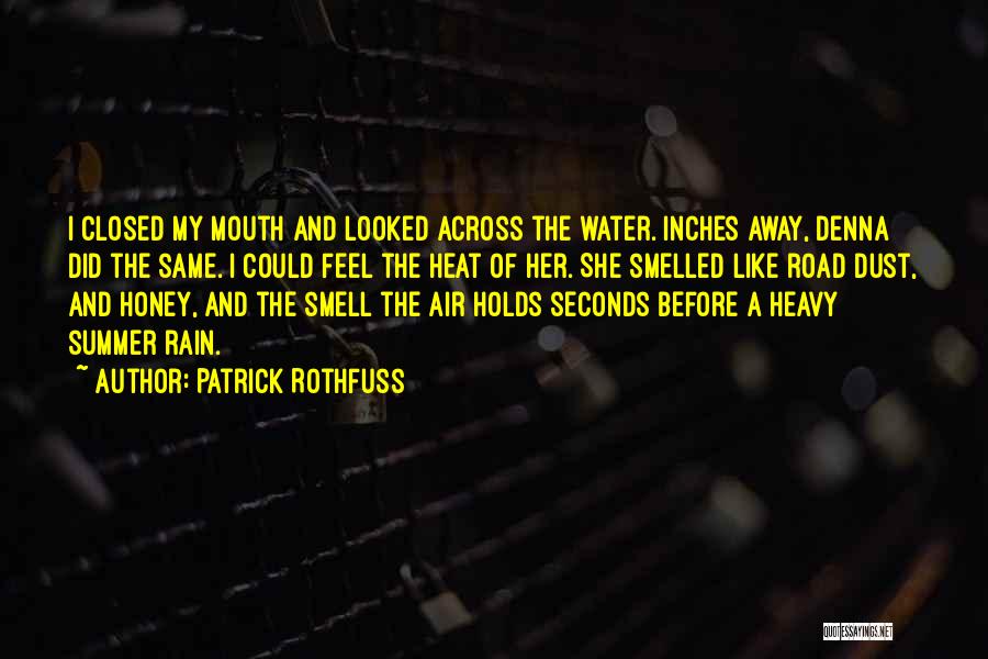 Summer And Rain Quotes By Patrick Rothfuss