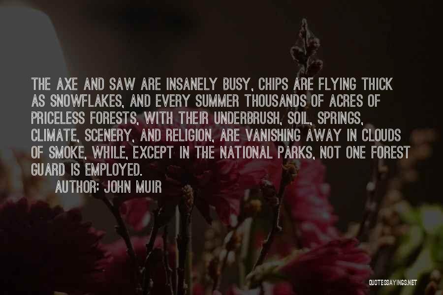 Summer And Smoke Quotes By John Muir