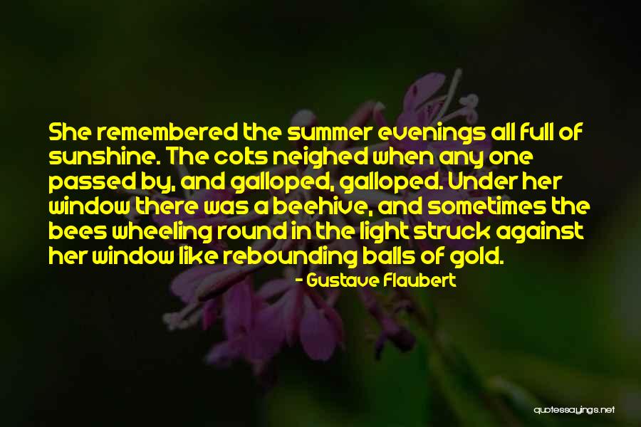 Summer And Sunshine Quotes By Gustave Flaubert