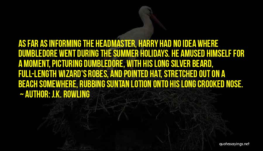 Summer Beach Quotes By J.K. Rowling