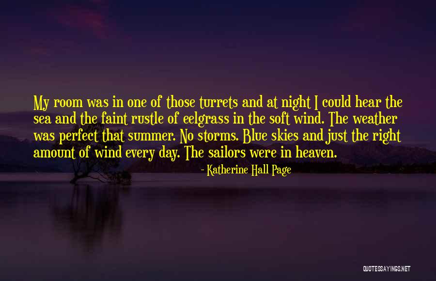 Summer Beach Quotes By Katherine Hall Page